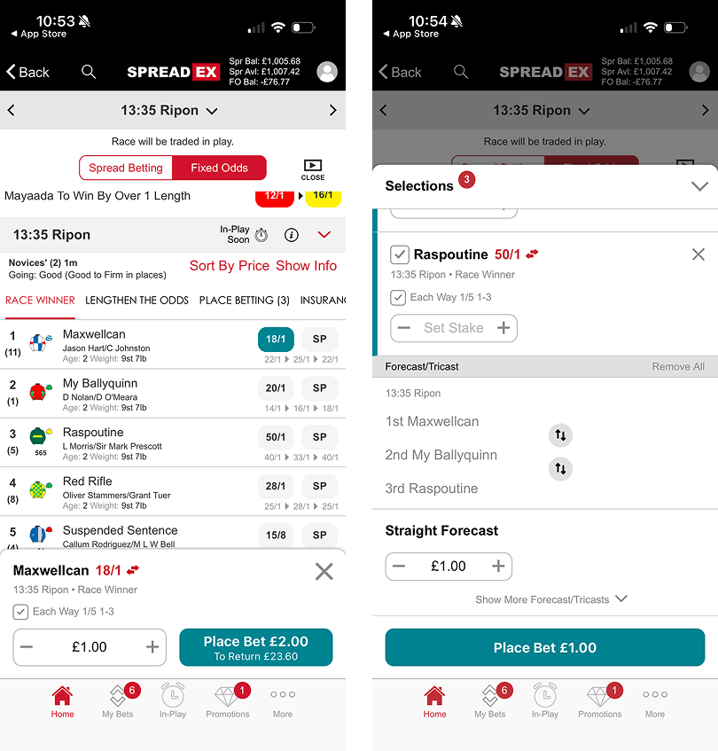 Enhanced Features: Horse Racing & Accumulators image 1